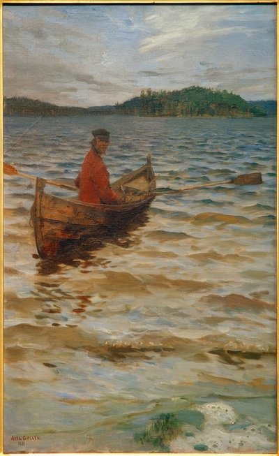 El remero de Akseli Valdemar Gallen Kallela