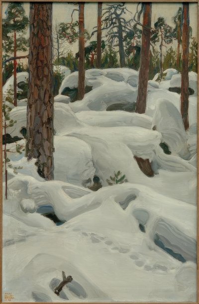La cueva del lince de Akseli Valdemar Gallen Kallela