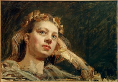 Retrato heroico de Mary de Akseli Valdemar Gallen Kallela