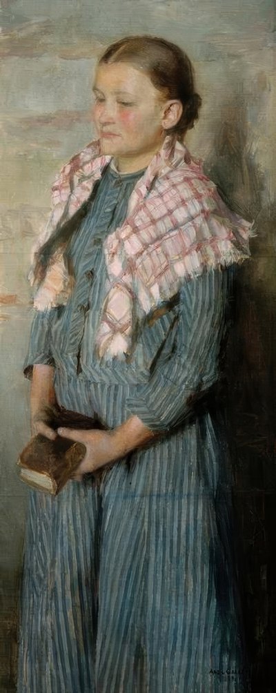 Niña de iglesia de Akseli Valdemar Gallen Kallela