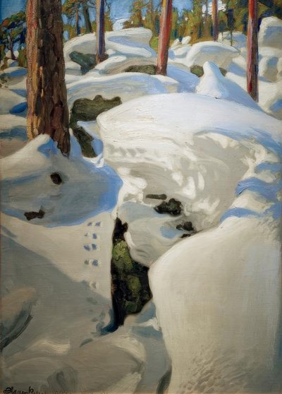 Cueva del lince de Akseli Valdemar Gallen Kallela