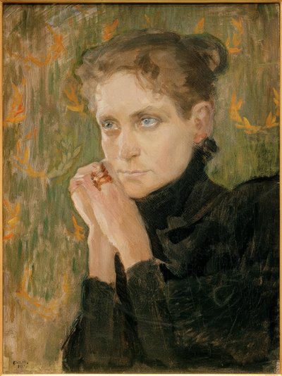 Retrato de la actriz Ida Aalberg de Akseli Valdemar Gallen Kallela