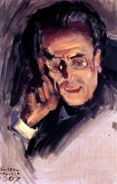 Retrato de Gustav Mahler, 1907 de Akseli Valdemar Gallen Kallela
