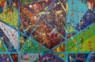 Joy, 2023 (acrílico sobre lienzo) de Akturk Yasemin
