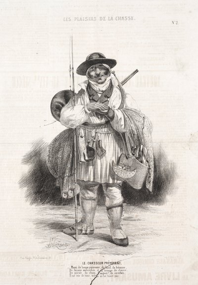 Los Placeres de la Caza: El Cazador Previsor de Alade Joseph Lorentz
