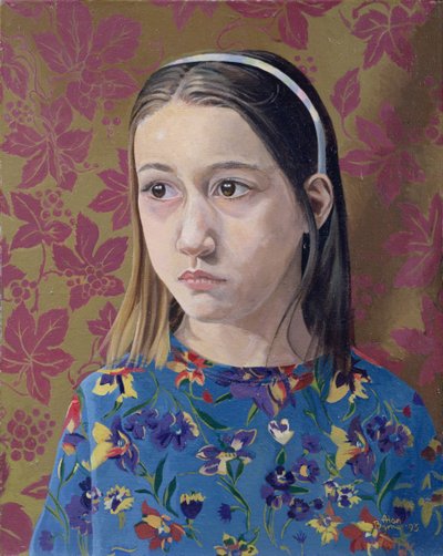 Pintura de una niña, 1993 de Alan Byrne