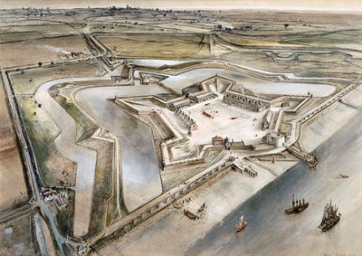 Fuerte de Tilbury, siglo XVII, c1960s de Alan Ernest Sorrell