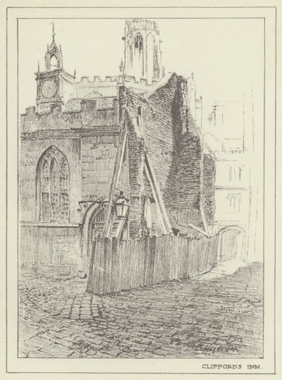 Cliffords Inn de Alan Stapleton