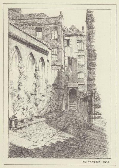 Cliffords Inn de Alan Stapleton