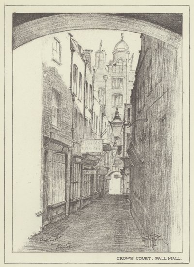 Corte de la Corona, Pall Mall de Alan Stapleton