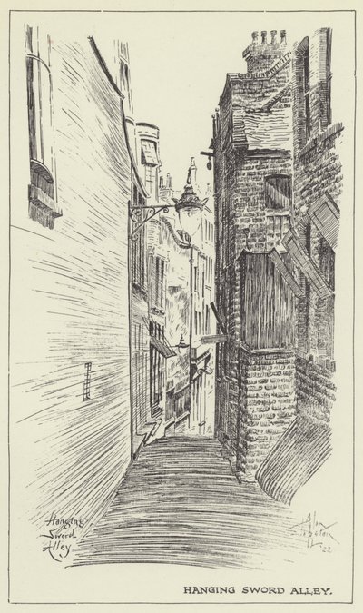 Callejón Hanging Sword de Alan Stapleton