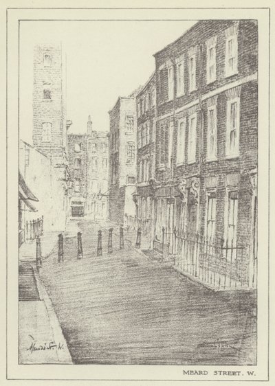Calle Meard, Oeste de Alan Stapleton
