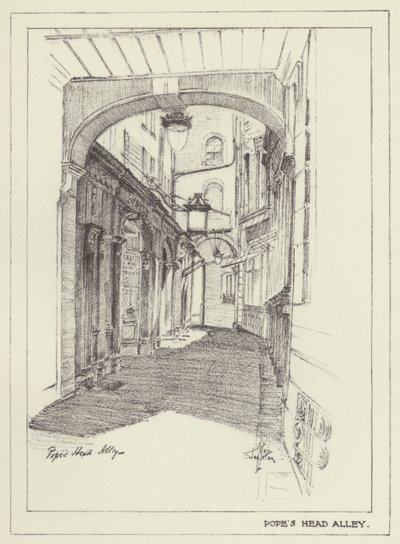 Callejón Popes Head de Alan Stapleton