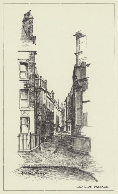 Pasaje del León Rojo de Alan Stapleton