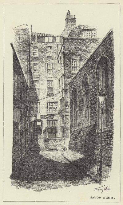 Escaleras de Savoy de Alan Stapleton