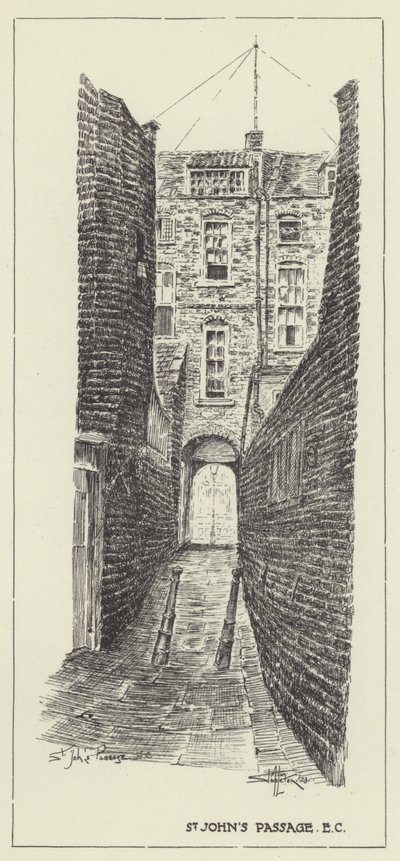 Pasaje St Johns, EC de Alan Stapleton