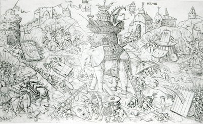 Elefantes en guerra de Alart du Hameel