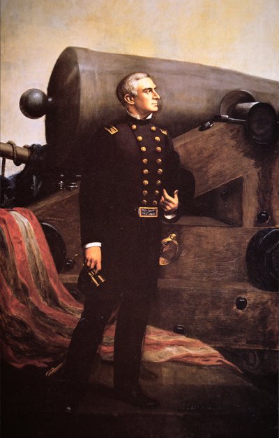 Retrato del Mayor Robert Anderson (1805-71) de Alban Jasper (after) Conant