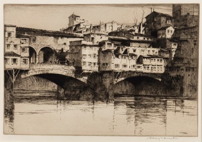 Ponte Vecchio, Florencia de Albany E. Howarth