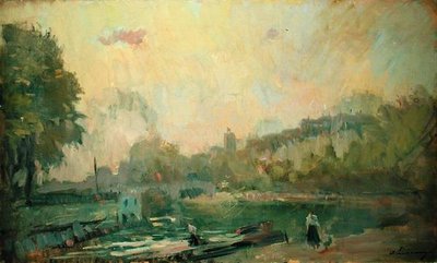 A lo largo del Sena de Albert Charles Lebourg