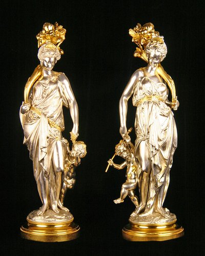 Ceres y Baco de Albert Ernest Carrier Belleuse