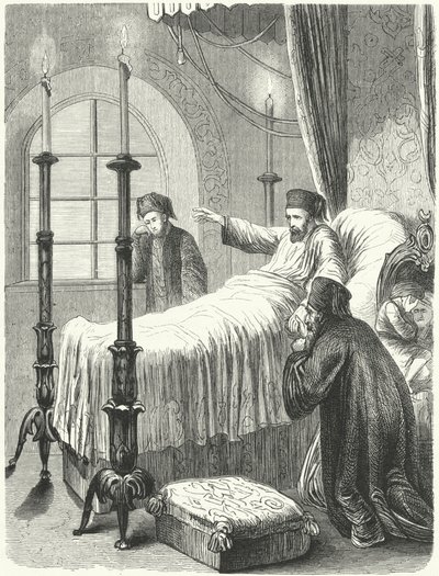 Muerte del Sultán otomano Mahmud II de Albert (after) Kretschmer