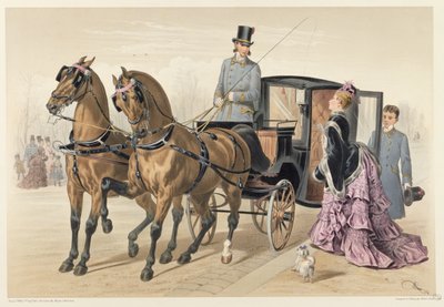 Caballos Ingleses de Albert Adam