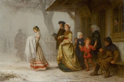 Bautismo, 1864 de Albert Anker