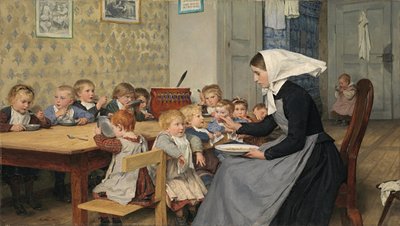 Guardería de Albert Anker