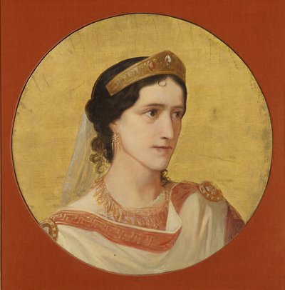 Élisa Rachel como Fedra de Albert Anker