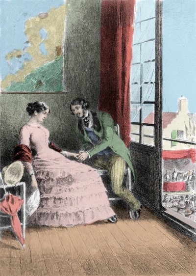 Ilustración de la novela 
