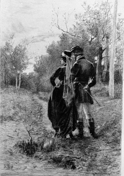 Ilustración de la novela “Madame Bovary” de Gustave Flaubert (1821-1880). Ilustración de Albert Fourie (1854-1937). de Albert Auguste Fourie