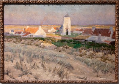 Tarde en la duna, Mariakerke-on-Sea de Albert Baertsoen