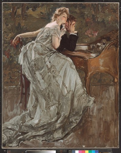 ¿Dónde puse los boletos?, 1906 de Albert Beck Wenzell