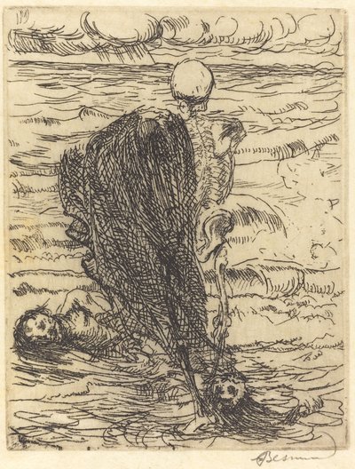 Lanzamiento de una red de Albert Besnard