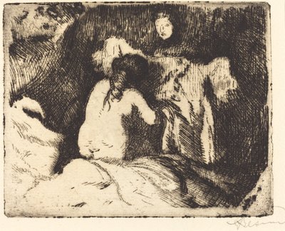 Levantándose de Albert Besnard