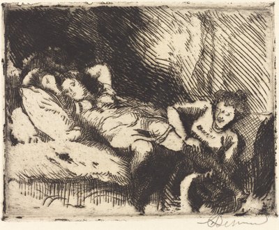 Acostándose de Albert Besnard