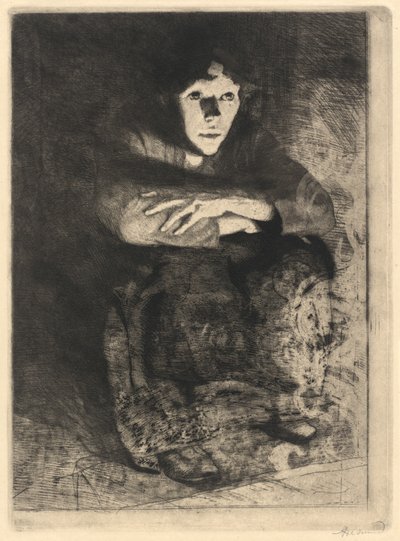 En las Brasas de Albert Besnard