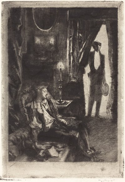 El sueño de Iza de Albert Besnard