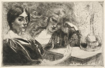 Adictos a la morfina (Morphinomanes) de Albert Besnard