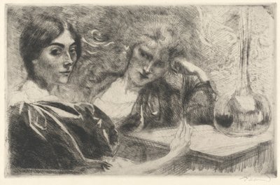 Adictos a la morfina (Morphinomanes) de Albert Besnard
