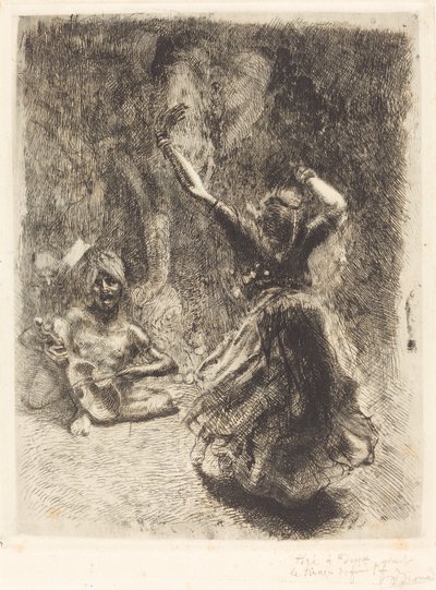 La bailarina de Tanjore de Albert Besnard