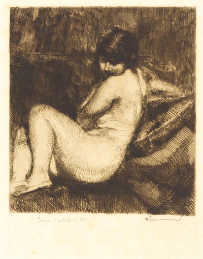 El turbante con plumas de Albert Besnard