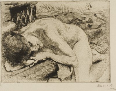 El modelo dormido de Albert Besnard