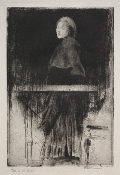 Mujer con capa de Albert Besnard