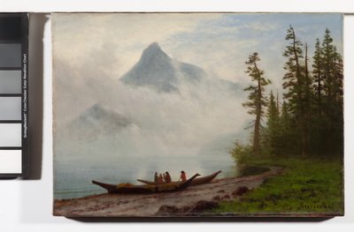Alaska, c.1889 (óleo sobre lienzo) de Albert Bierstadt