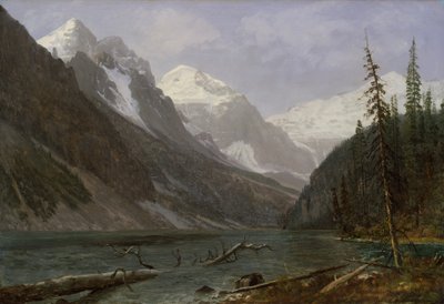 Rocosas Canadienses (Lago Louise) de Albert Bierstadt