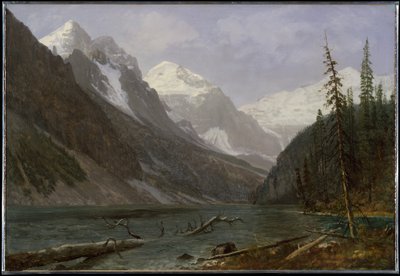 Montañas Rocosas canadienses (lago Louise) de Albert Bierstadt