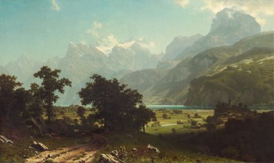 Lago de Lucerna de Albert Bierstadt