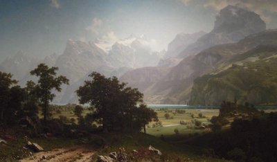 Lago de Lucerna de Albert Bierstadt